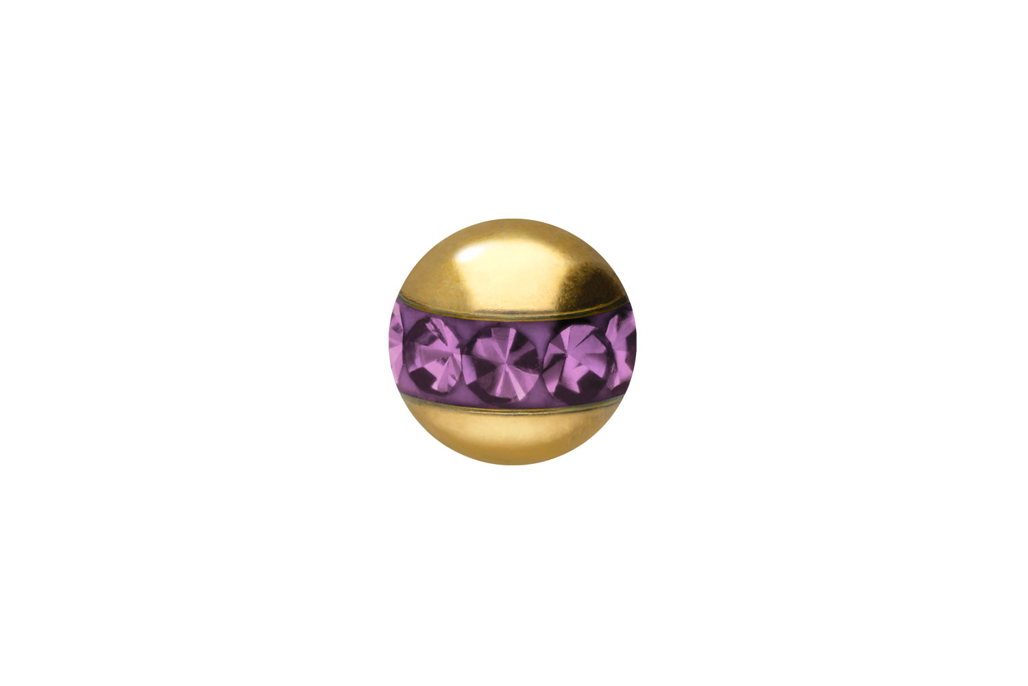 Chirurgenstahl Schraubkugel EPOXY-RING ++SALE++ von Piercingline